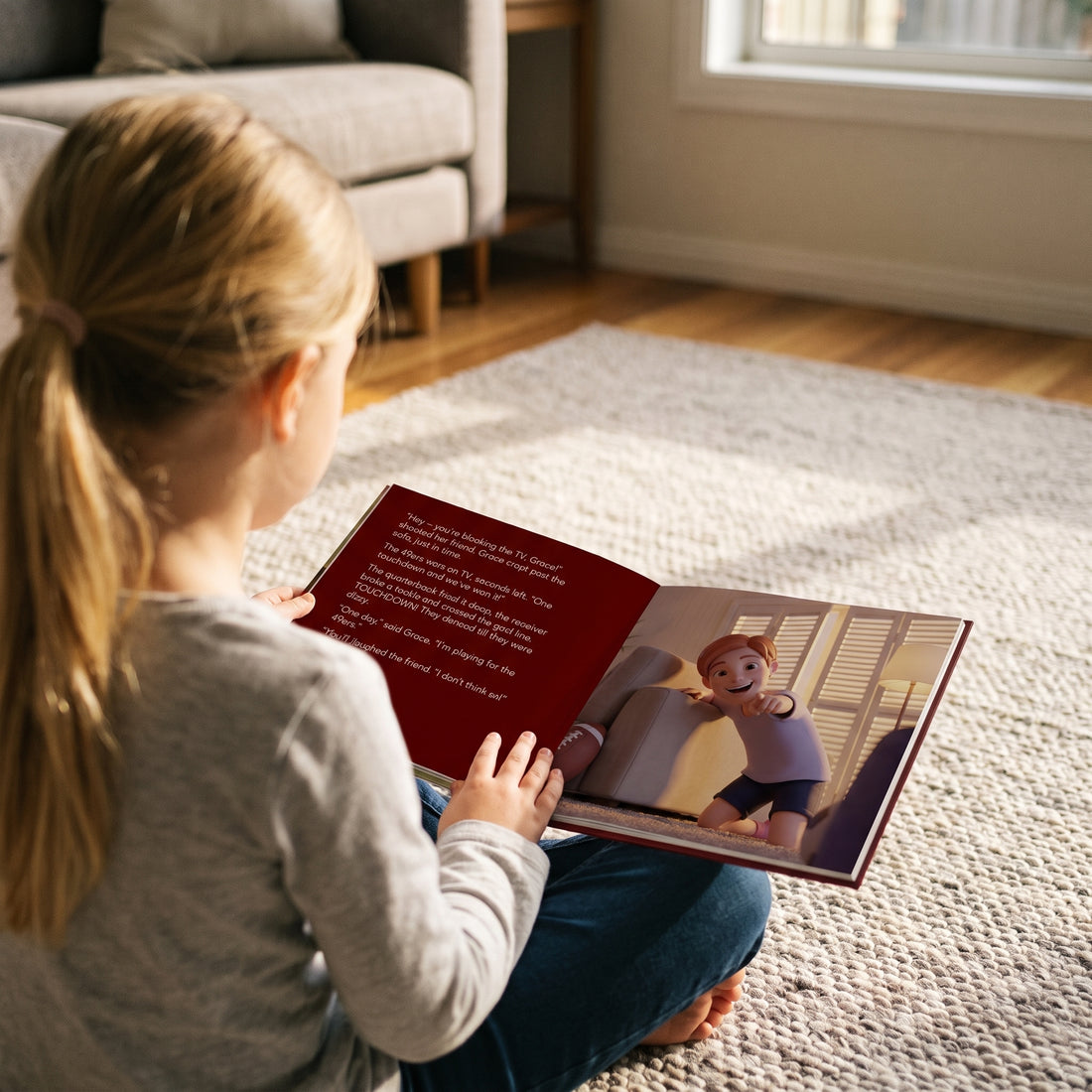 San Francisco 49ers Personalised Storybook — Where the dream begins