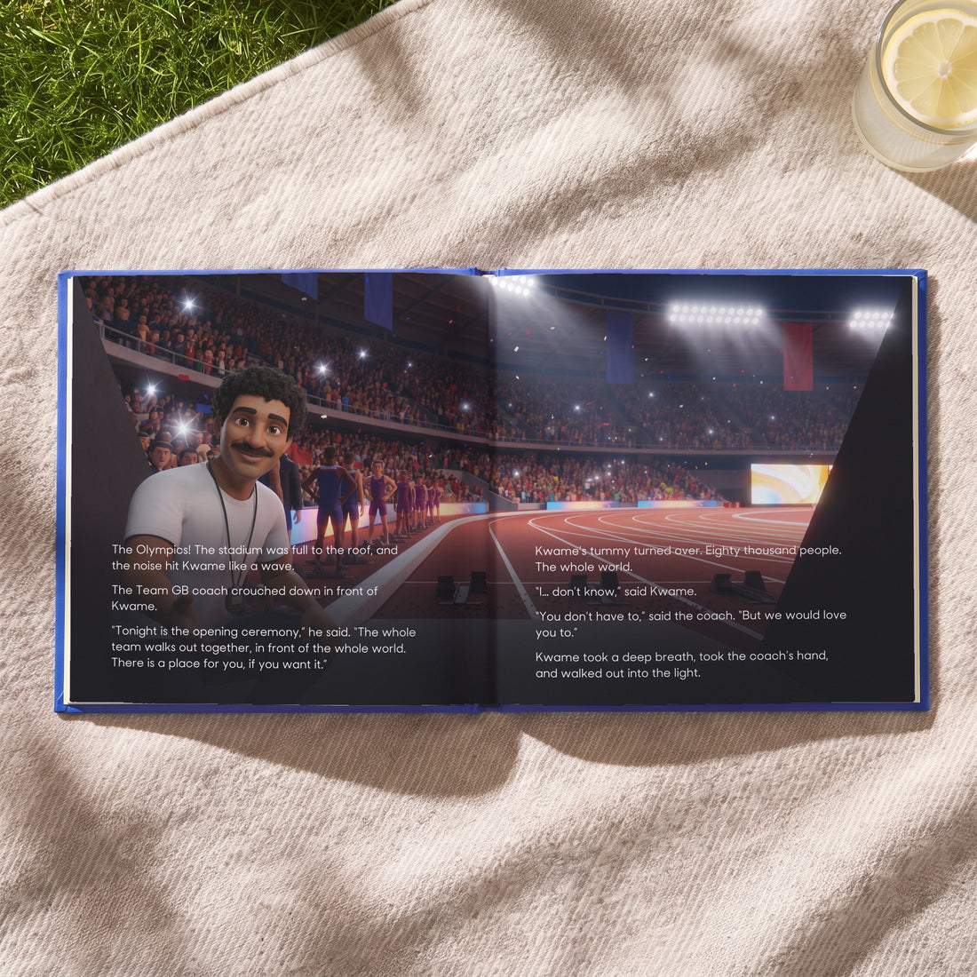 Team GB Personalised Storybook — Walking out at the opening ceremony
