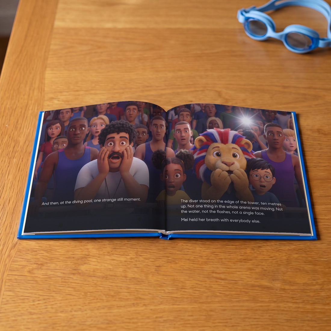 Team GB Personalised Storybook — The moment everyone held their breath