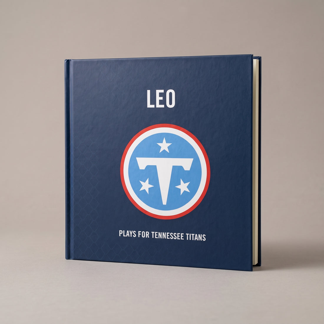 Tennessee Titans Personalised Storybook — Front cover