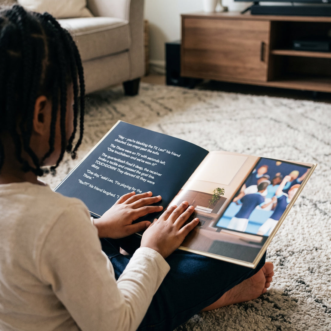 Tennessee Titans Personalised Storybook — Where the dream begins
