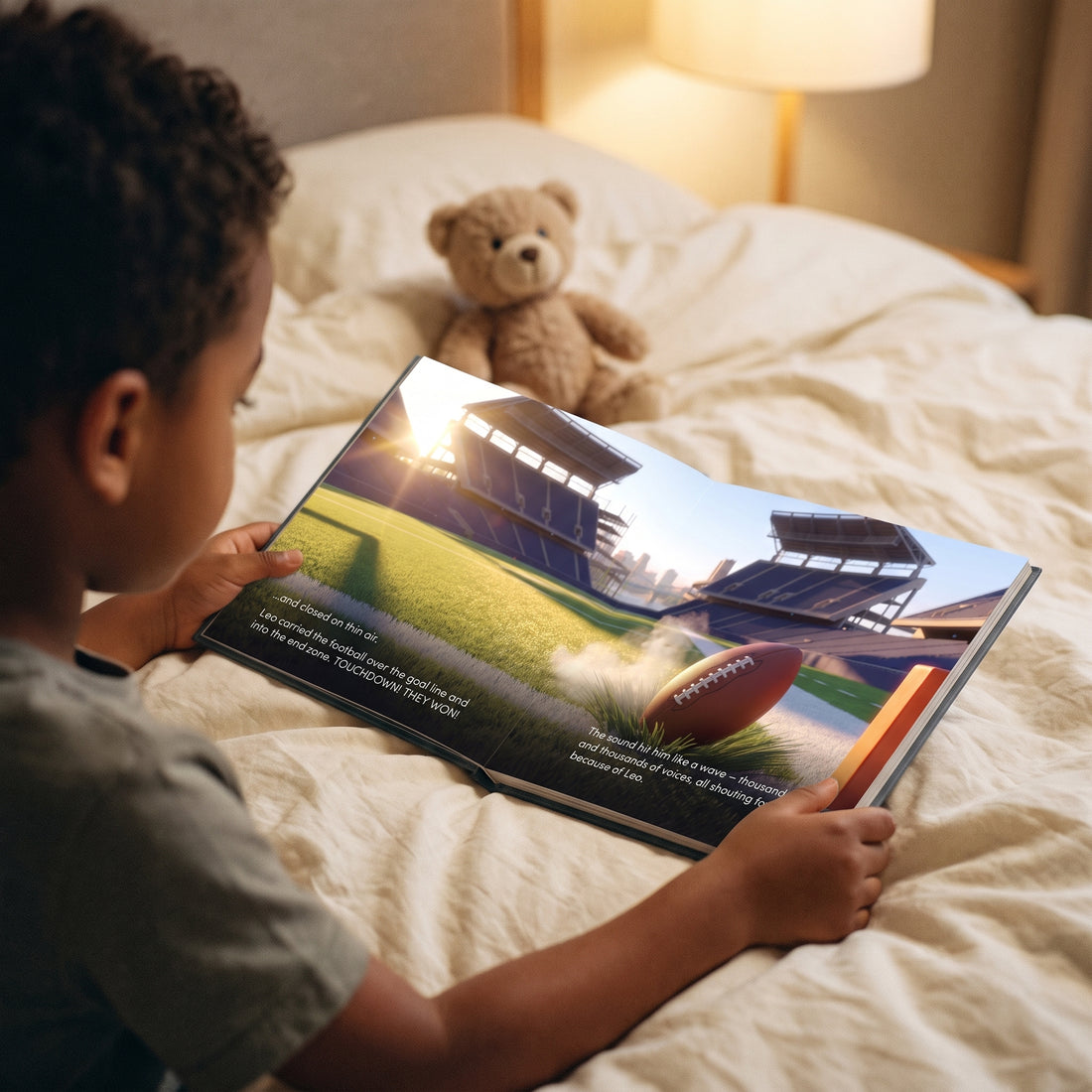 Tennessee Titans Personalised Storybook — The winning touchdown