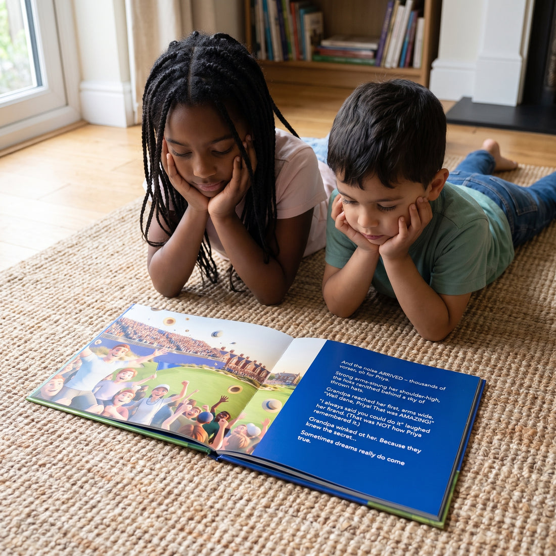 AIG Women's Open Personalised Storybook — Their champion page