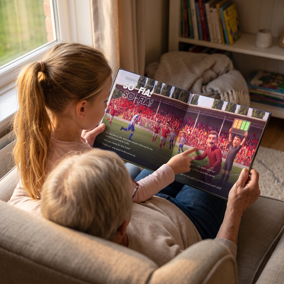 The Only Officially Licensed Wrexham AFC Personalised Children’s Book — Inside the story