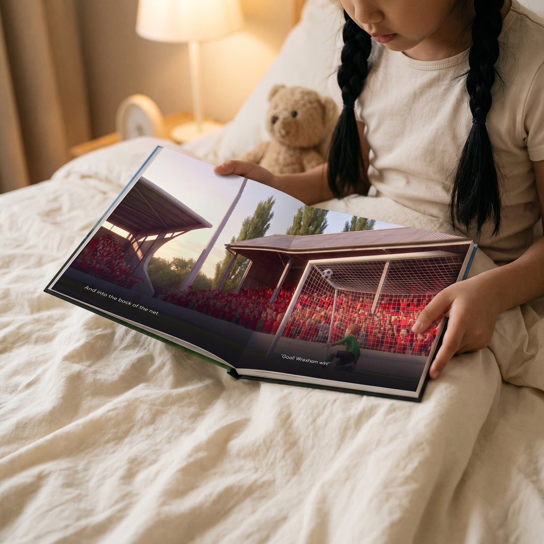 The Only Officially Licensed Wrexham AFC Personalised Children’s Book — Inside the story