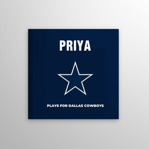 Dallas Cowboys Personalised Storybook