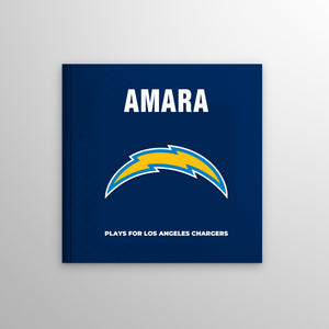 Los Angeles Chargers Personalised Storybook