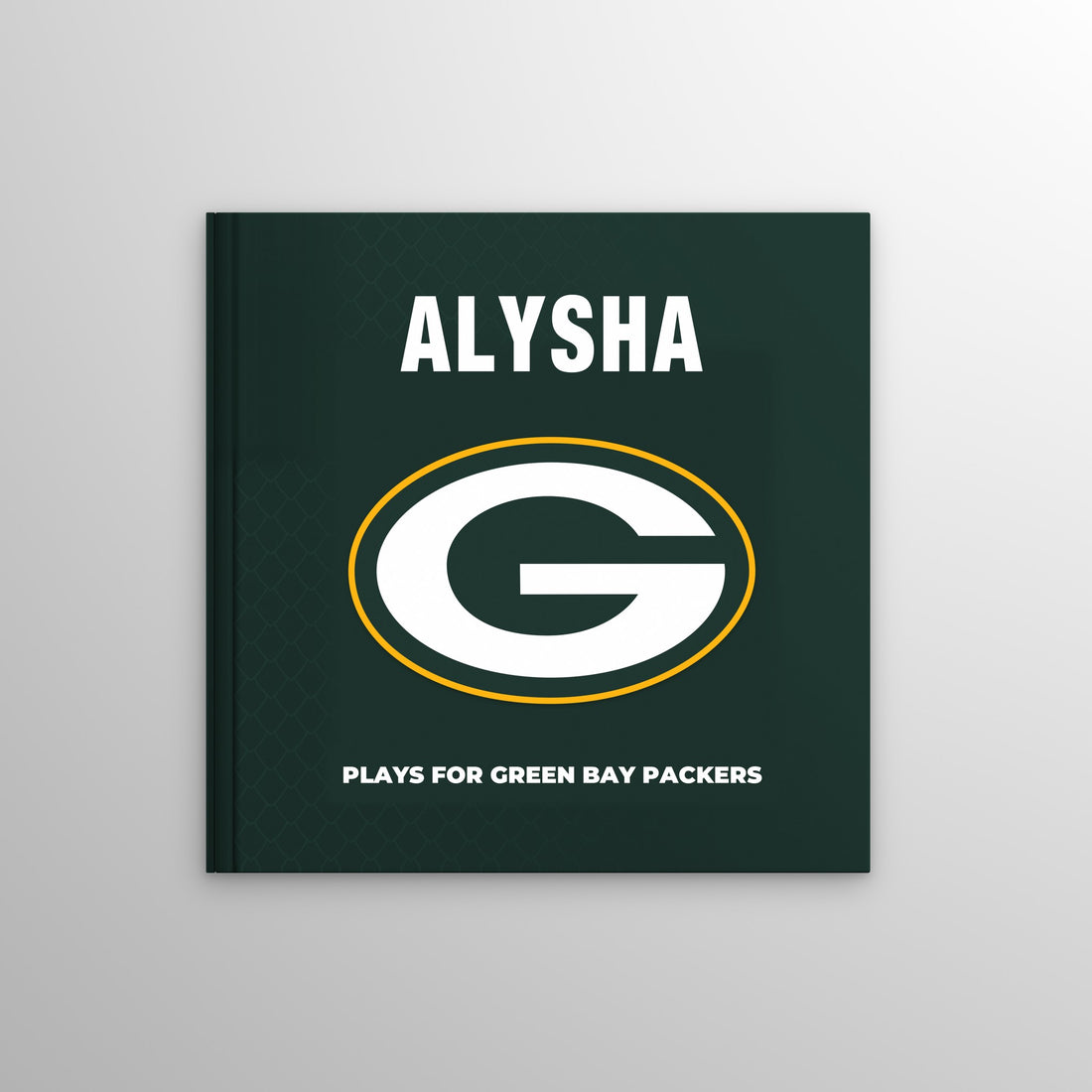 Green Bay Packers Personalised Storybook — Front cover