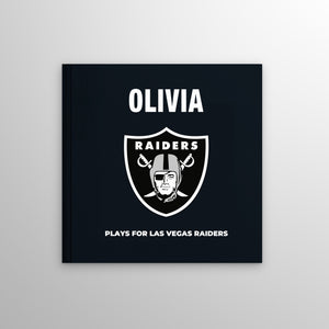 Las Vegas Raiders Personalised Storybook