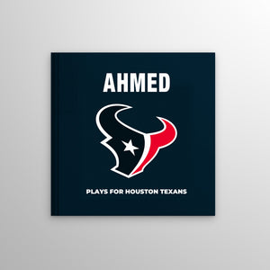 Houston Texans Personalised Storybook