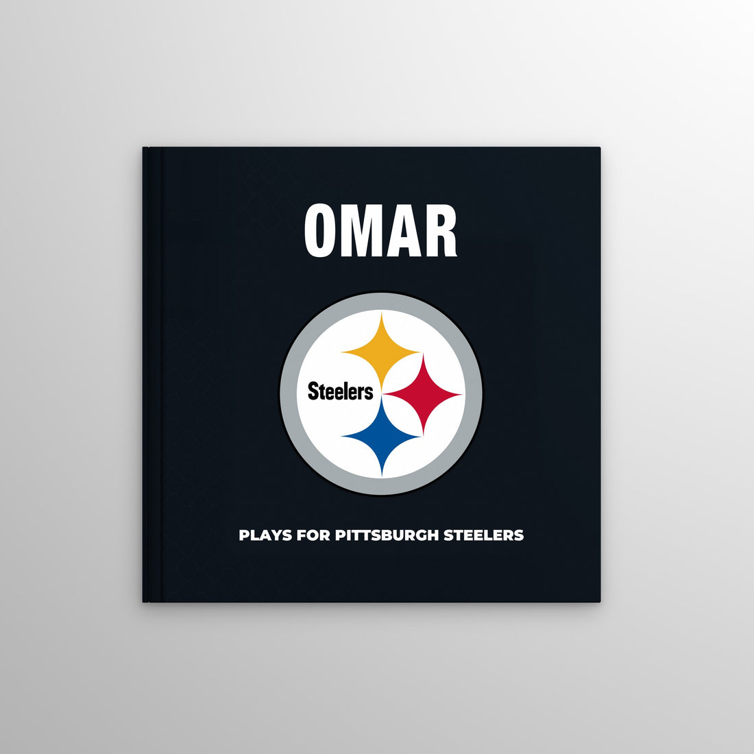 Pittsburgh Steelers Personalised Storybook — Front cover
