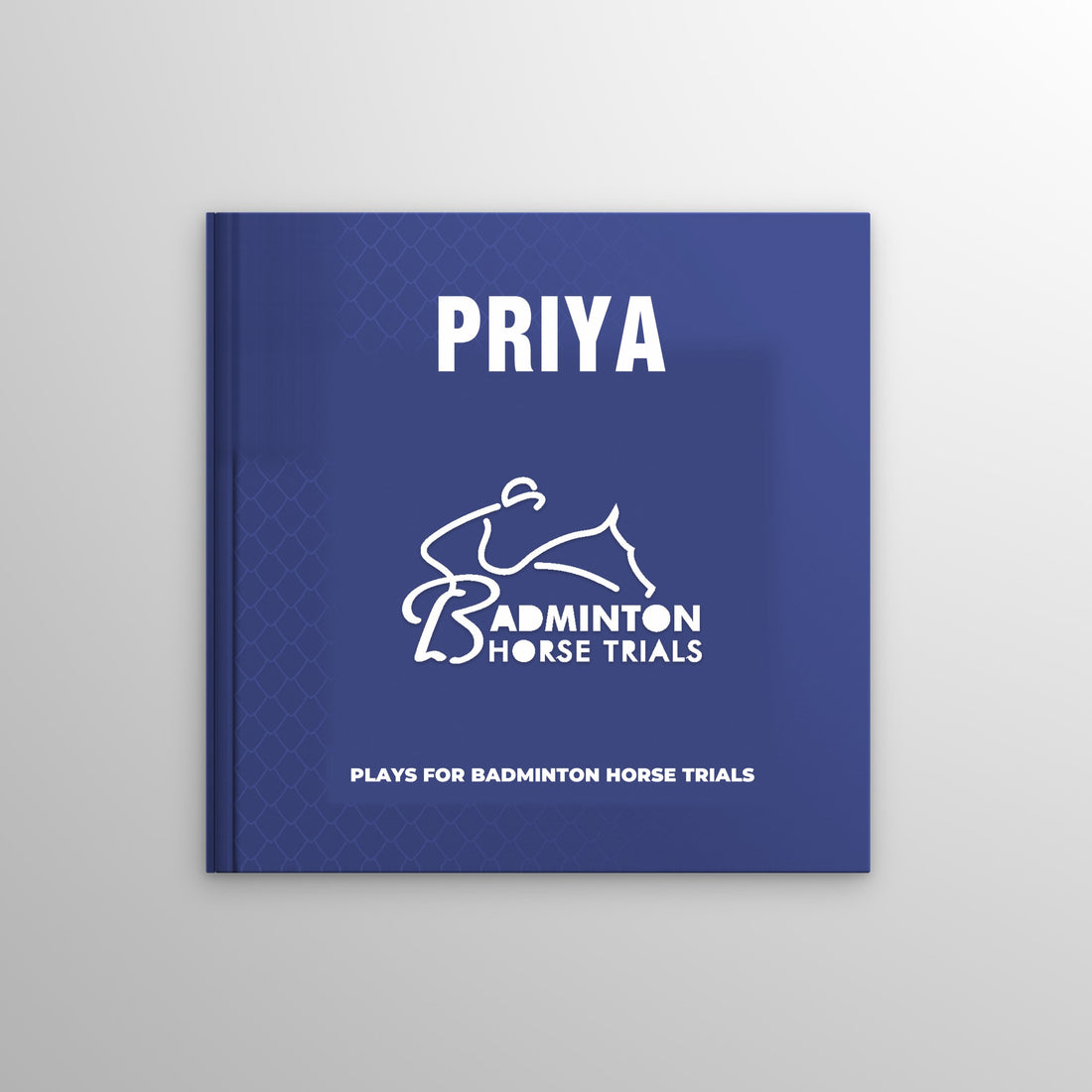 Badminton Horse Trials personalised storybook — front cover [01-front]