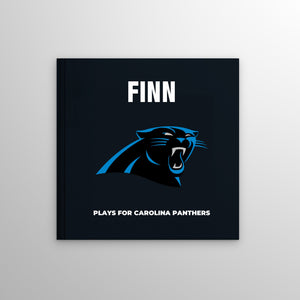 Carolina Panthers Personalised Storybook