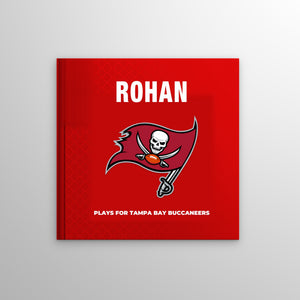 Tampa Bay Buccaneers Personalised Storybook