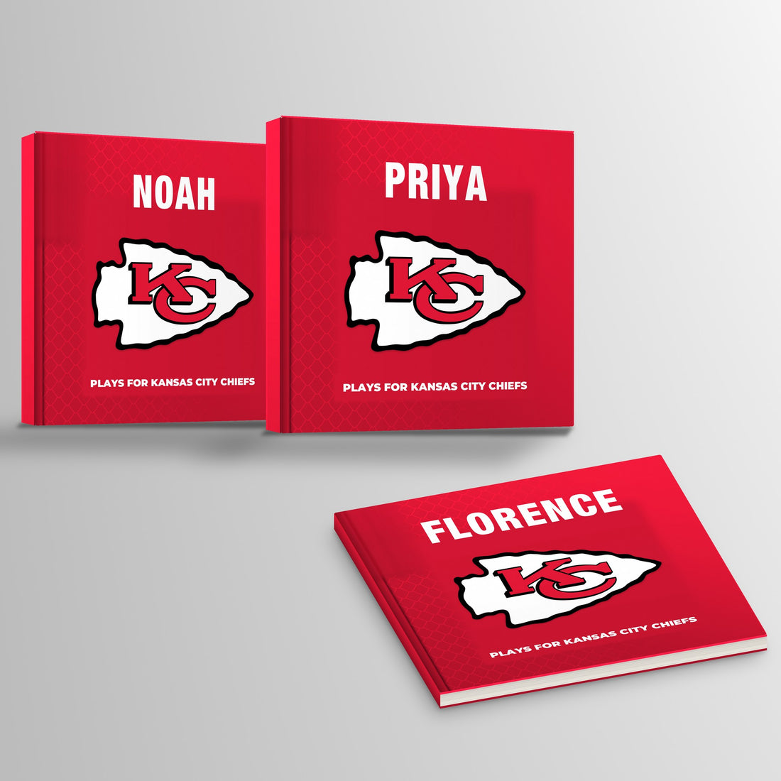 Kansas City Chiefs Personalised Storybook — Make it theirs