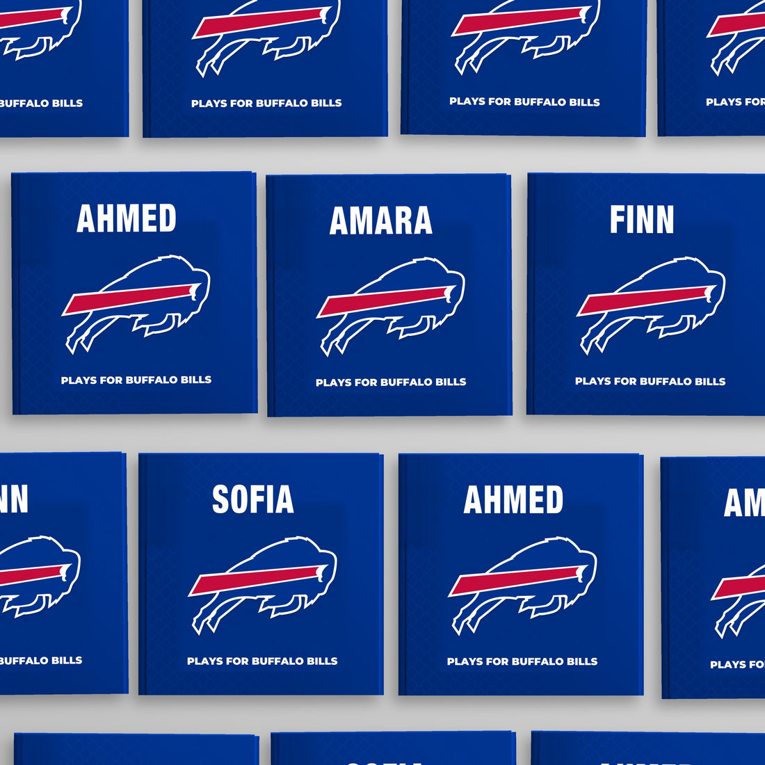 Buffalo Bills Personalised Storybook — Every name belongs