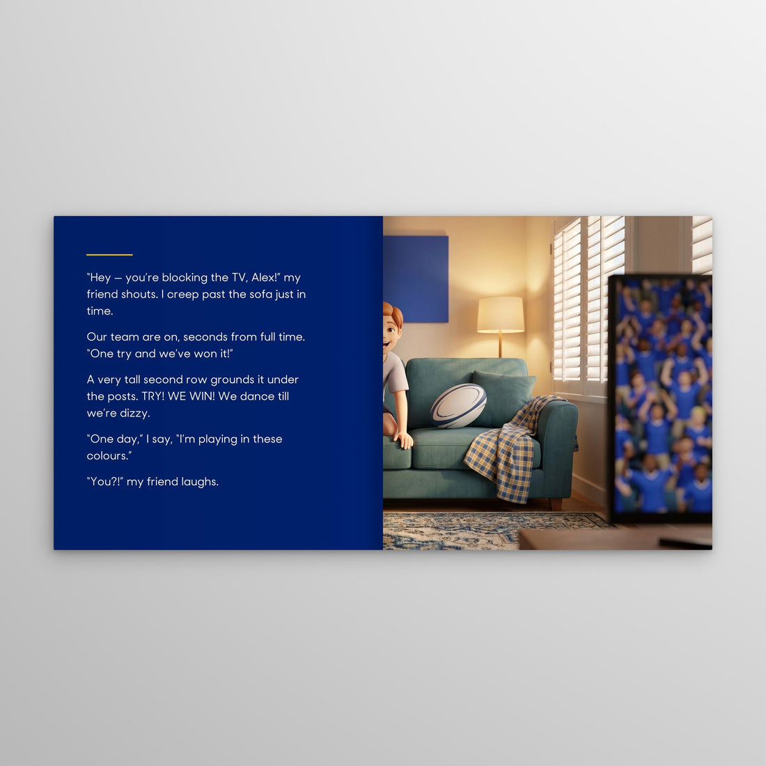 My Name'5 Doddie personalised storybook — where the dream begins [04-spread-p02]