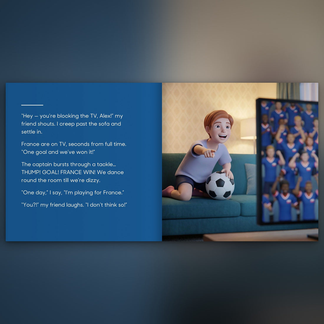 France Personalised Storybook — Where the dream begins
