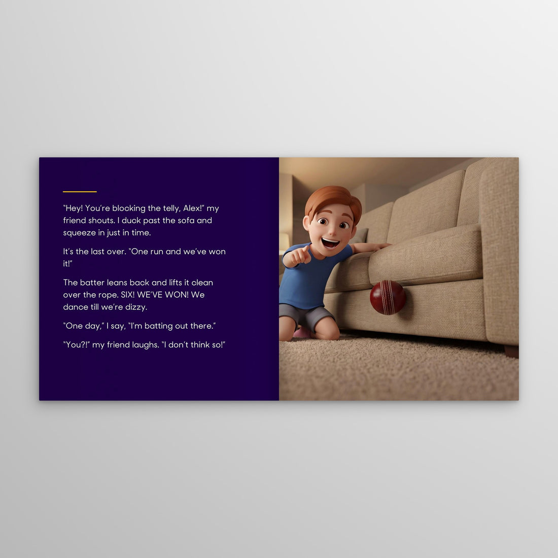 Lord's personalised storybook — where the dream begins [04-spread-p02]