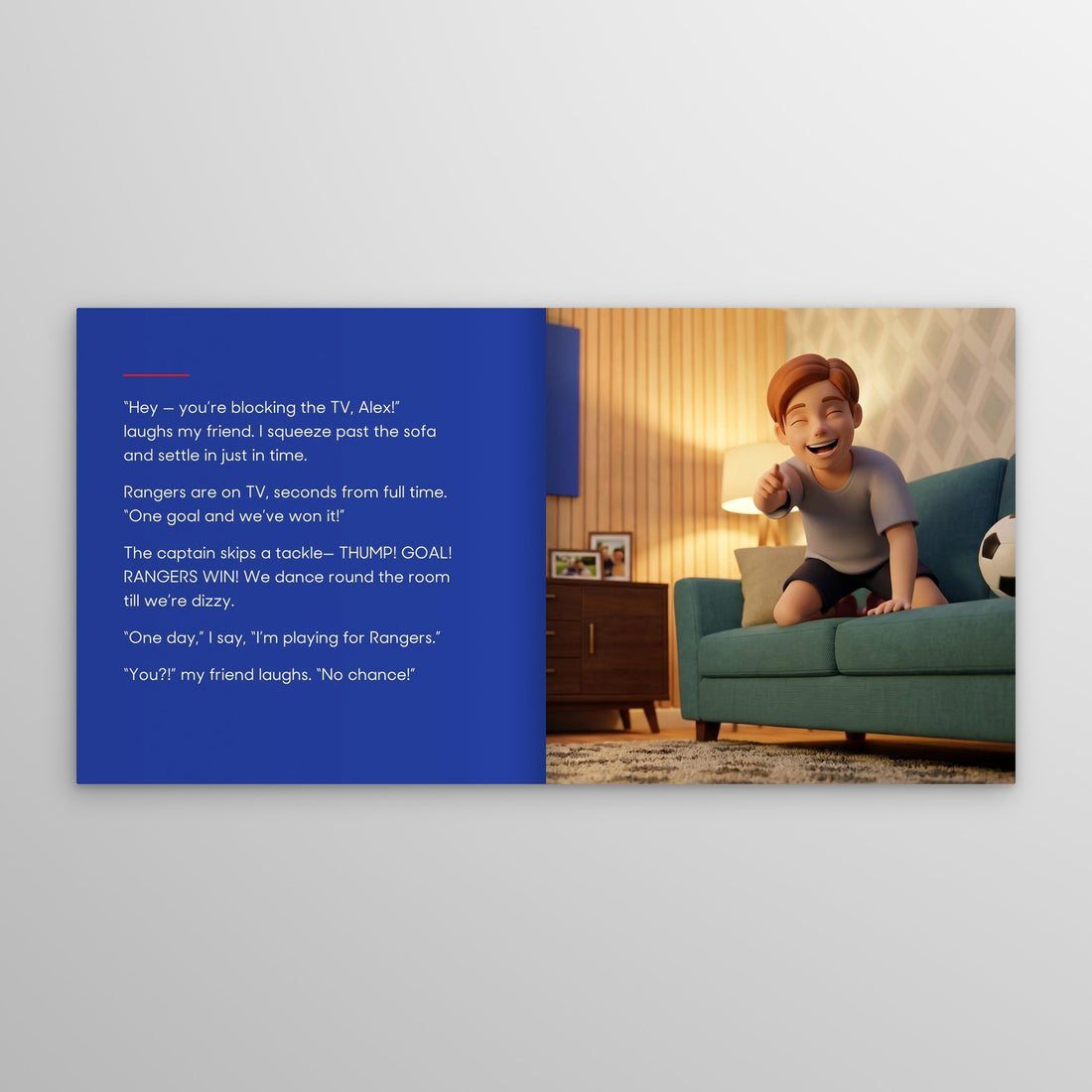 Rangers personalised storybook — where the dream begins [04-spread-p02]