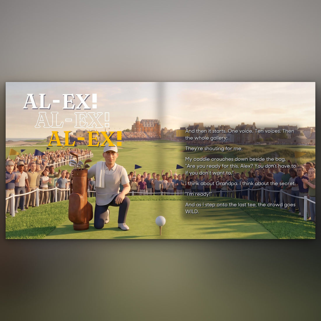 The Open Personalised Storybook — The gallery chants their name