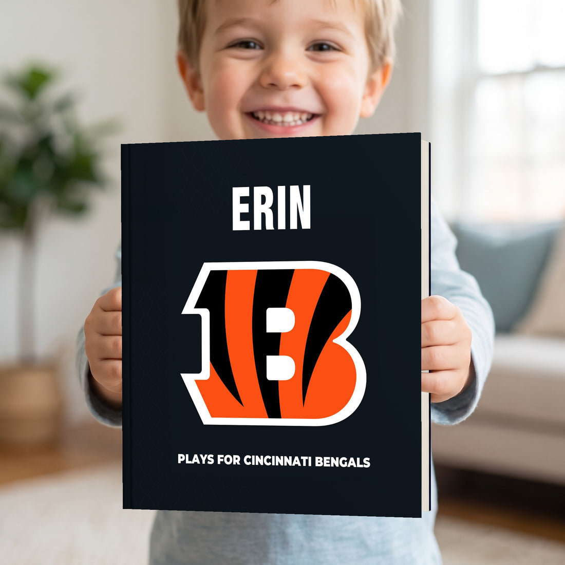 Cincinnati Bengals Personalised Storybook — Loved at home