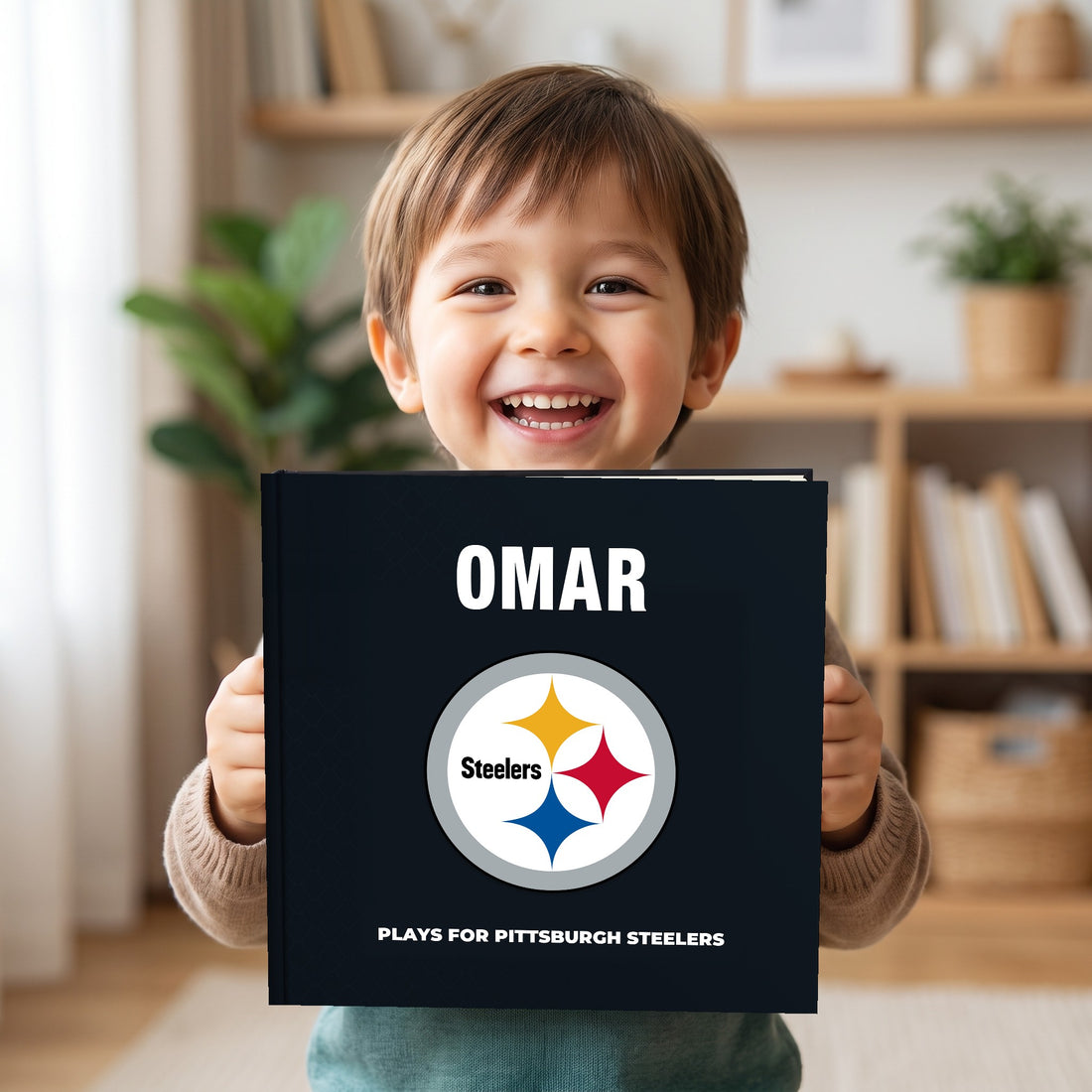 Pittsburgh Steelers Personalised Storybook — Loved at home