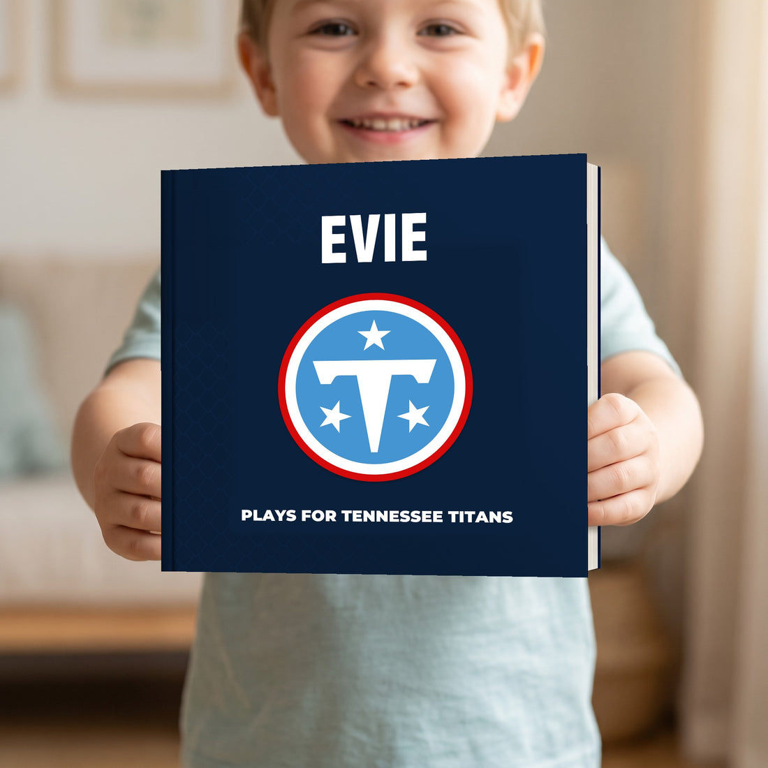 Tennessee Titans Personalised Storybook — Loved at home