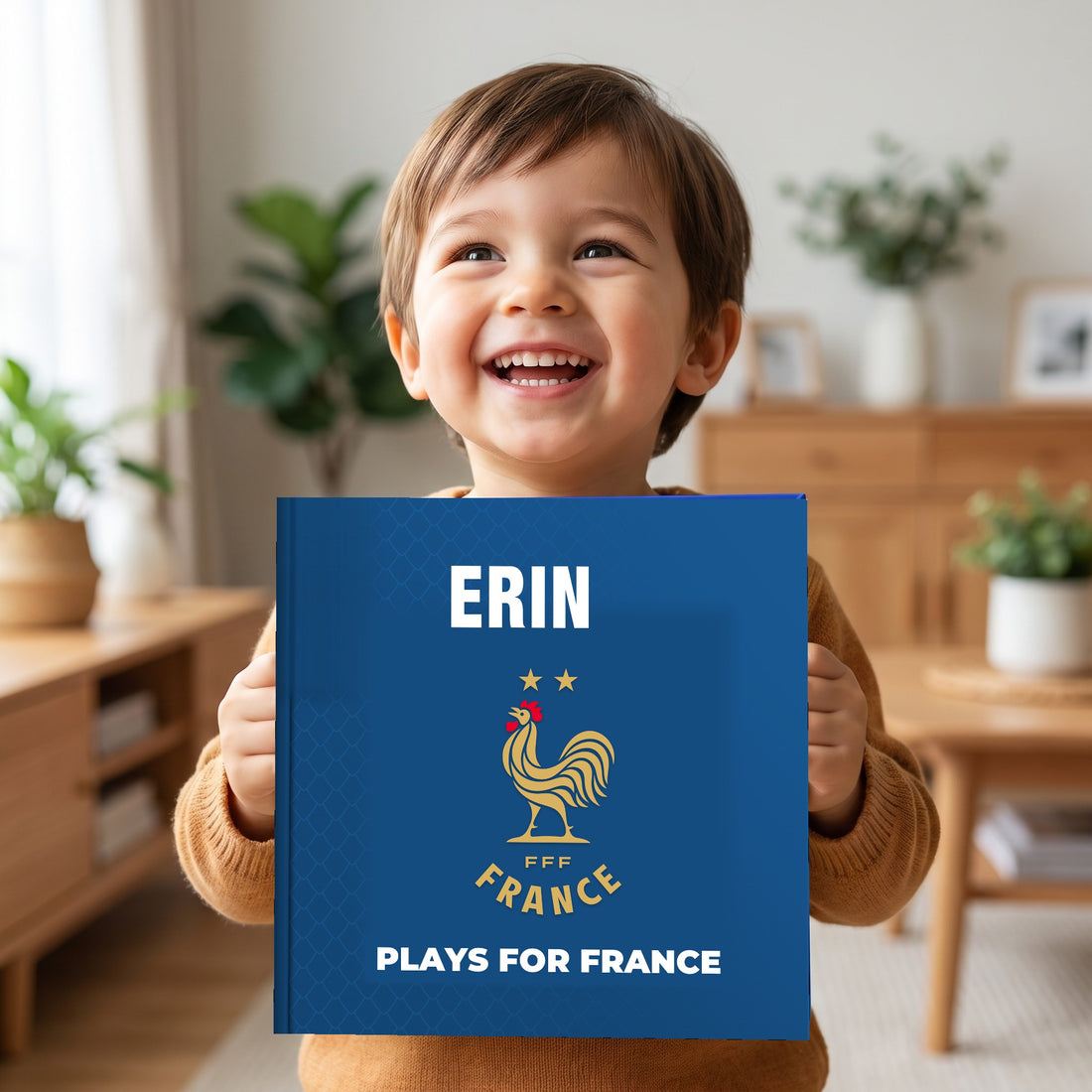 France Personalised Storybook — Loved at home