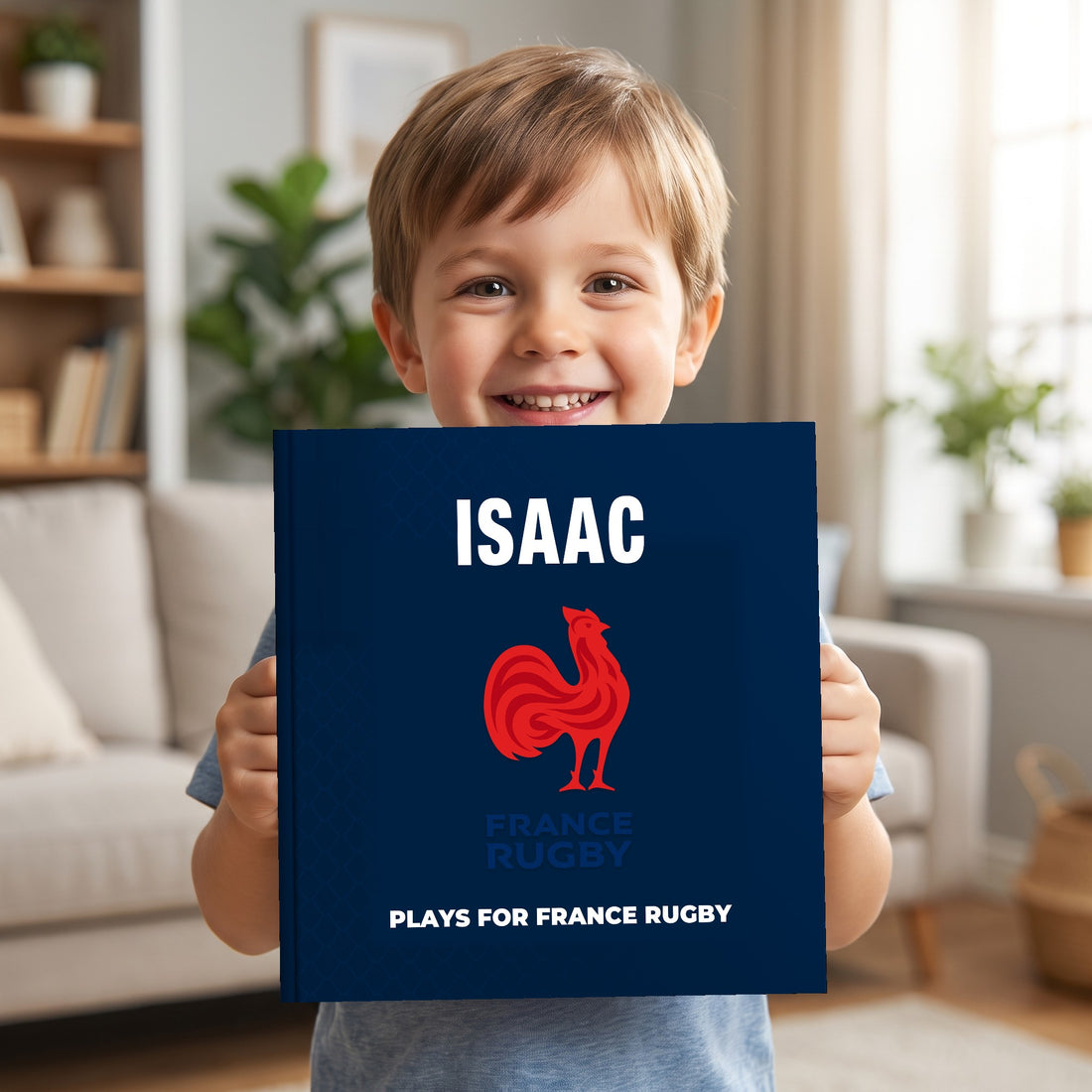 France Rugby Personalised Storybook — Loved at home