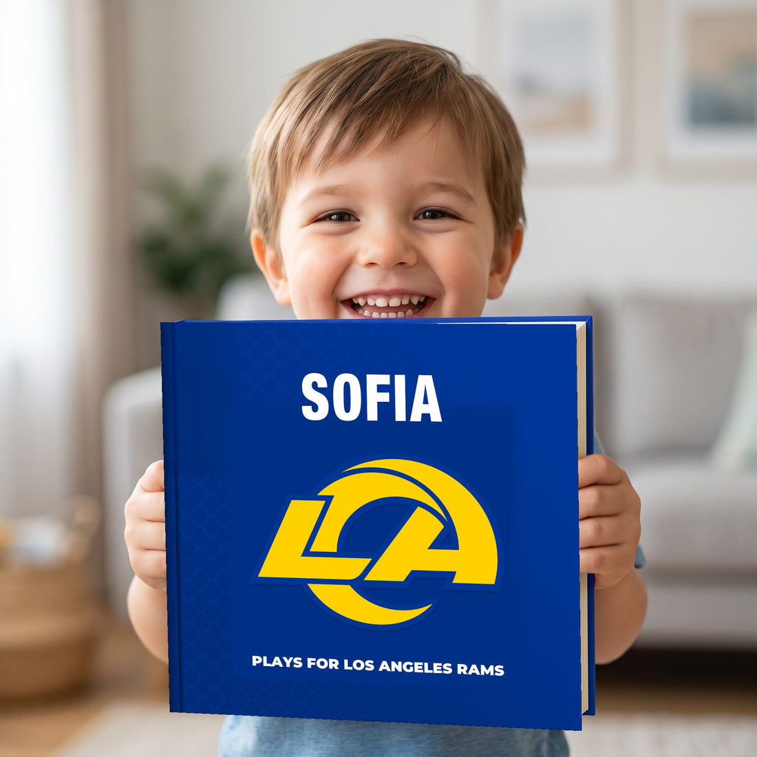 Los Angeles Rams Personalised Storybook — Loved at home
