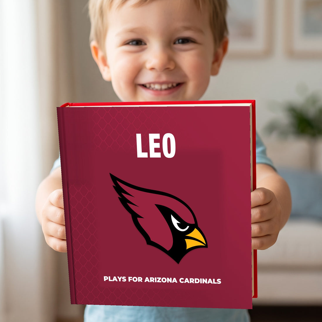 Arizona Cardinals Personalised Storybook — Loved at home