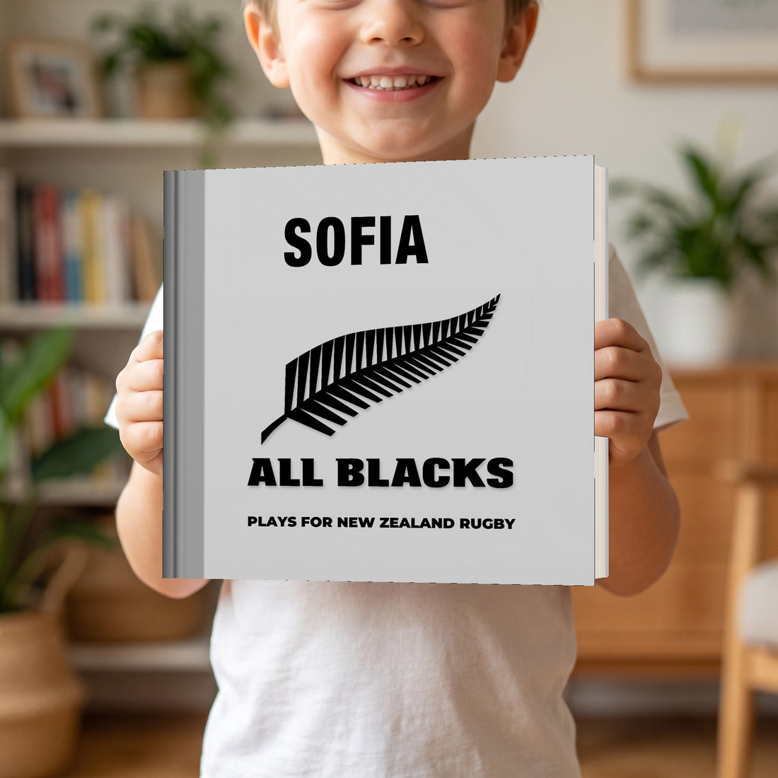 New Zealand Rugby Personalised Storybook — Loved at home