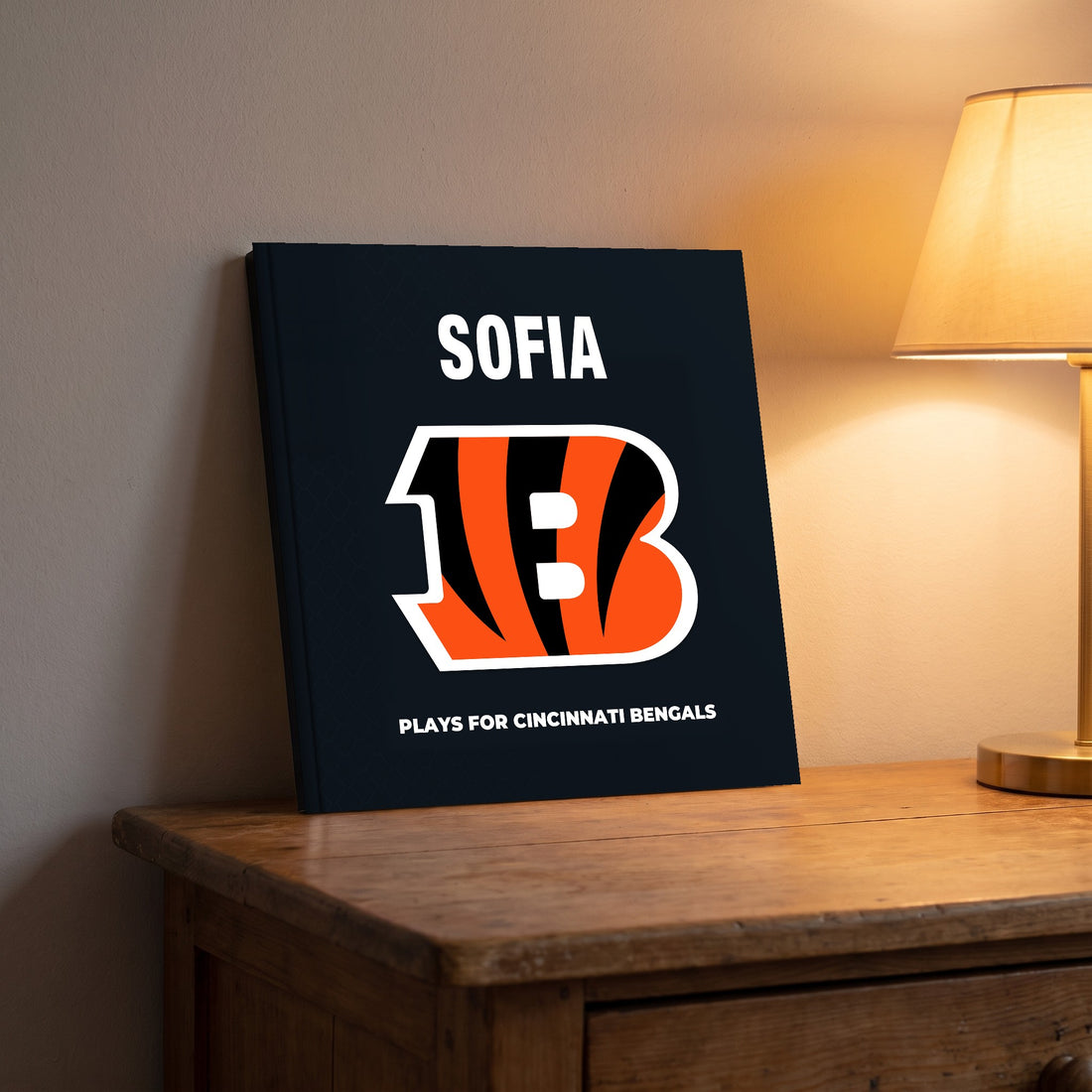 Cincinnati Bengals Personalised Storybook — Bedtime favourite