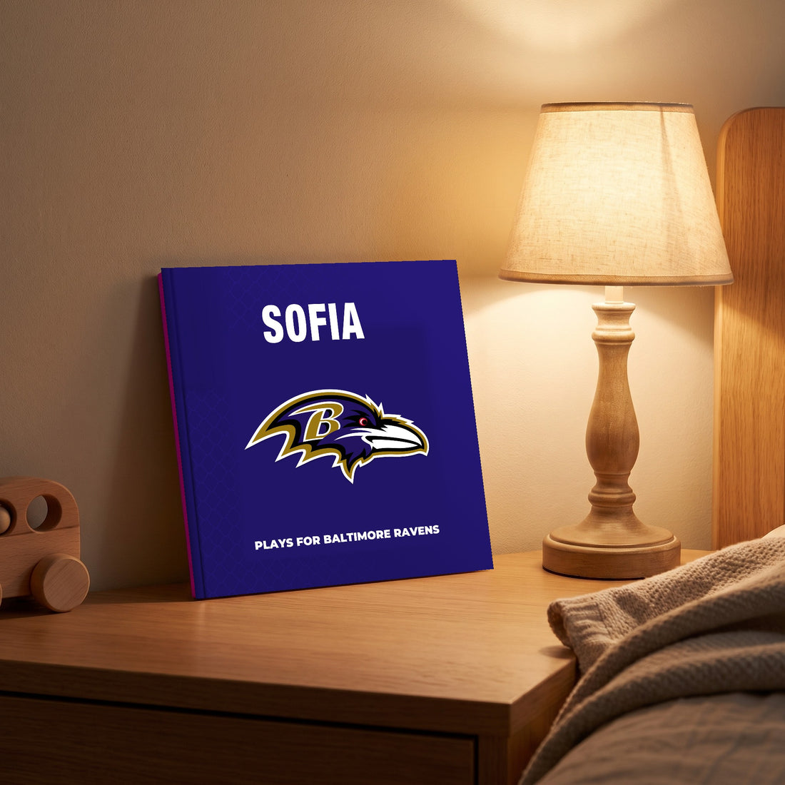 Baltimore Ravens Personalised Storybook — Bedtime favourite