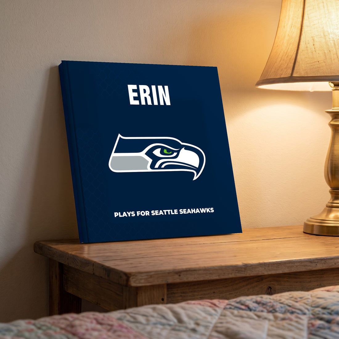 Seattle Seahawks Personalised Storybook — Bedtime favourite