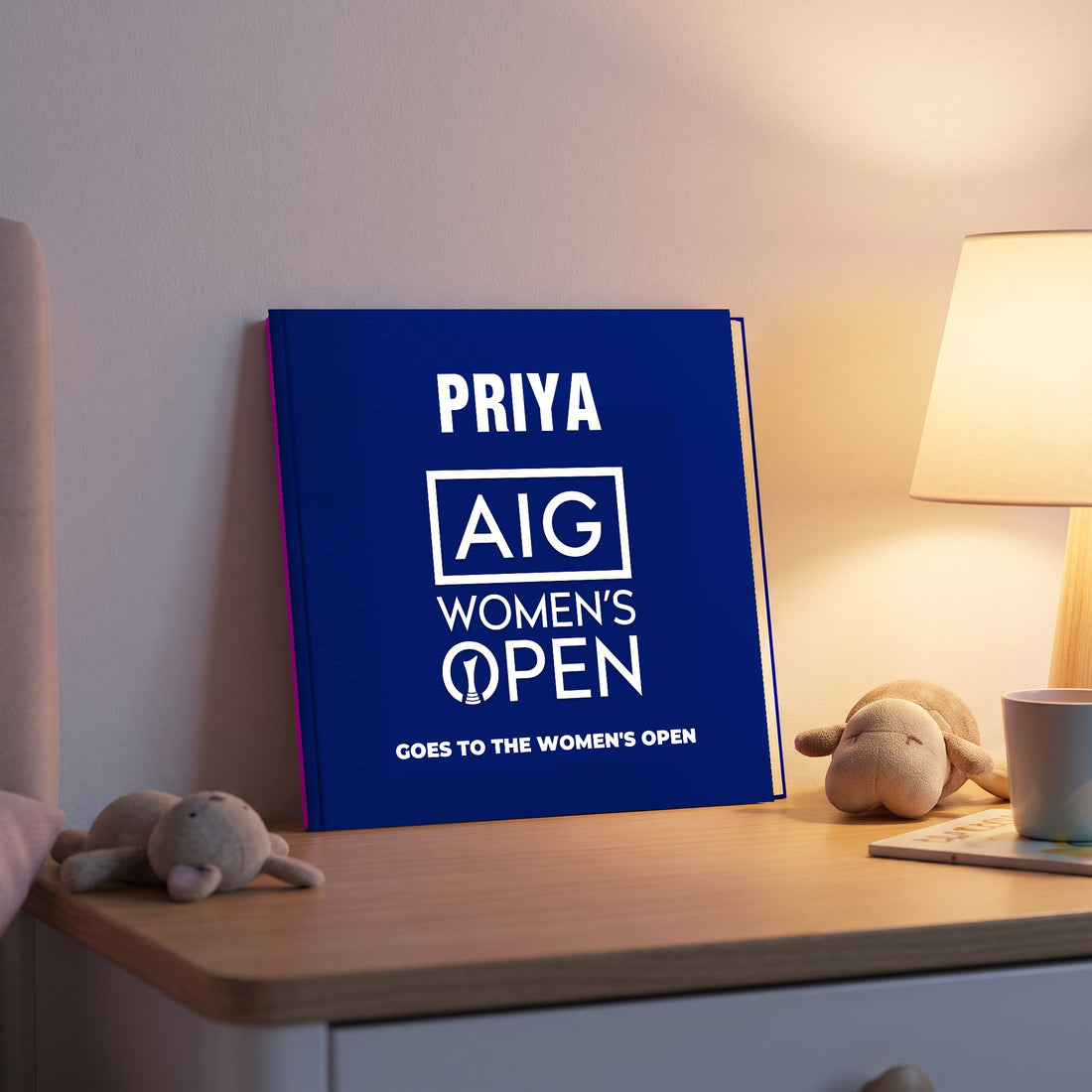 AIG Women's Open Personalised Storybook — Bedtime favourite