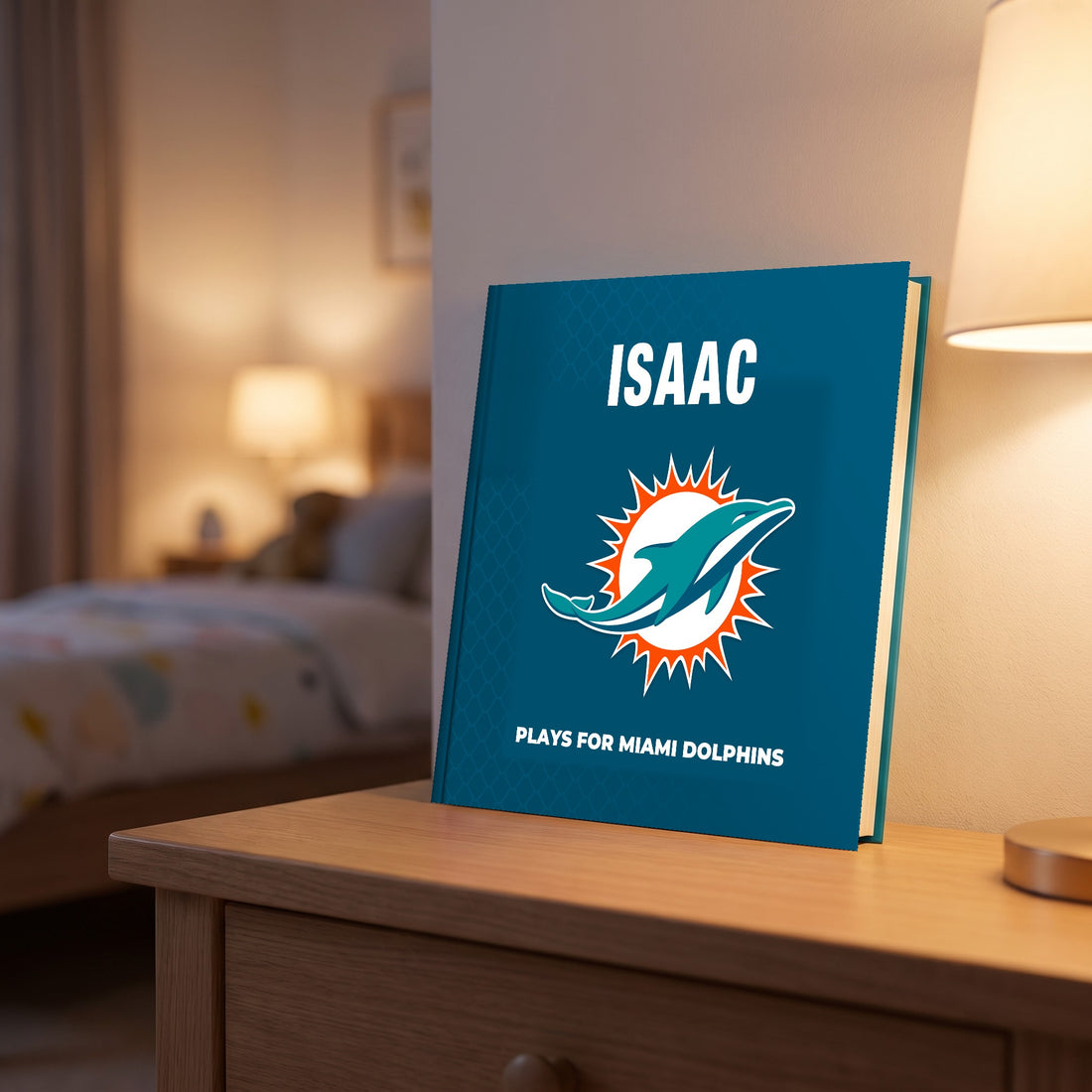 Miami Dolphins Personalised Storybook — Bedtime favourite