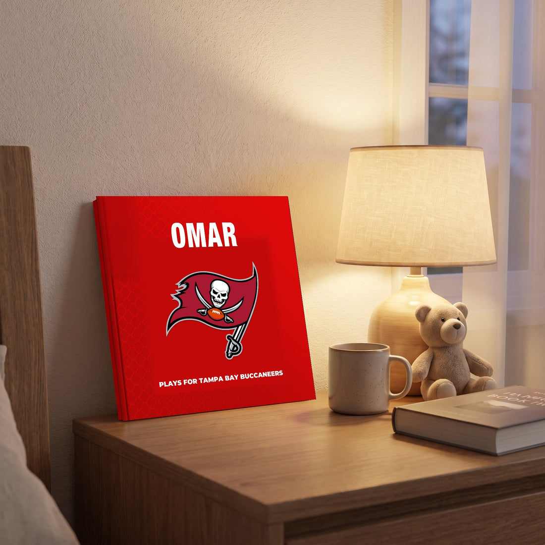 Tampa Bay Buccaneers Personalised Storybook — Bedtime favourite