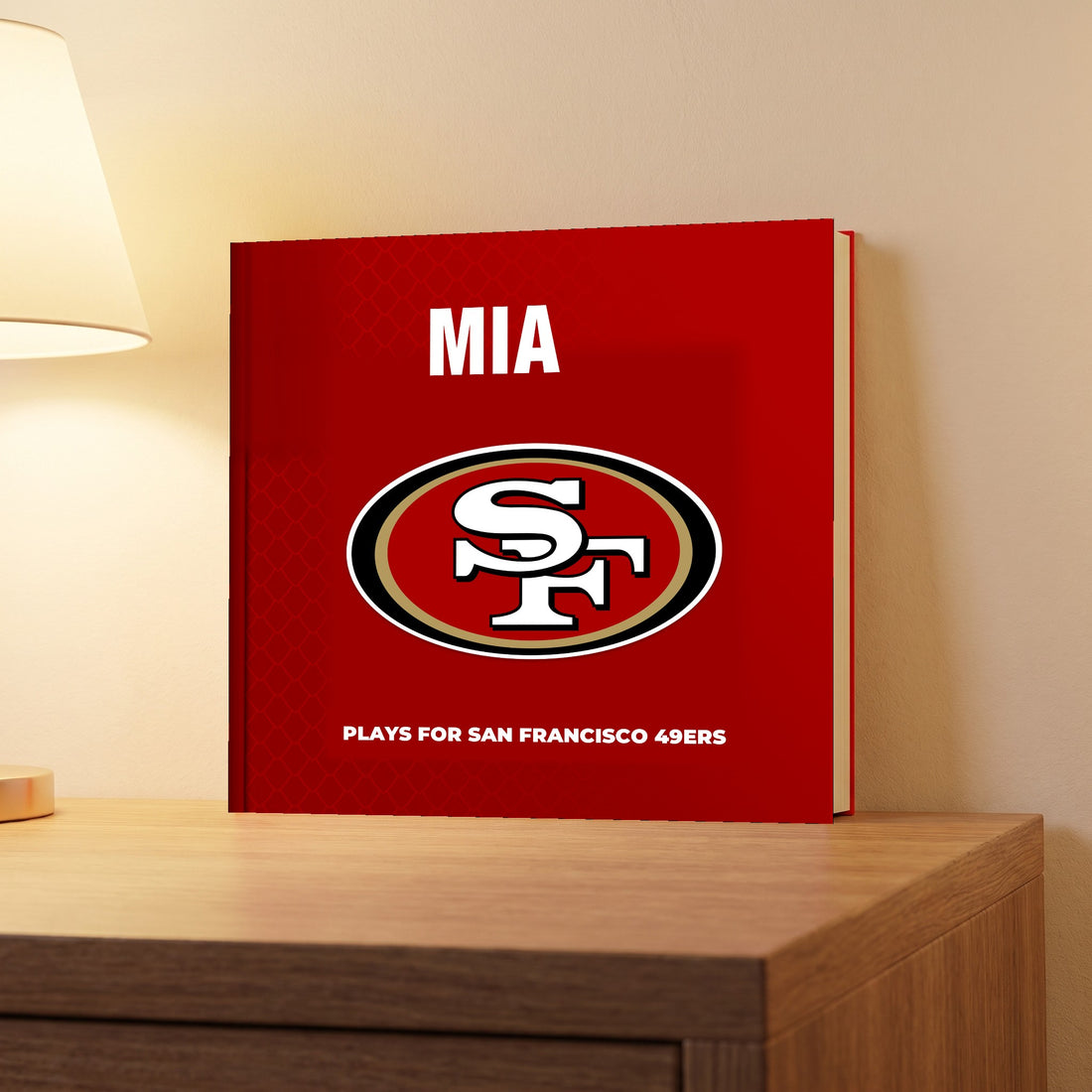 San Francisco 49ers Personalised Storybook — Bedtime favourite