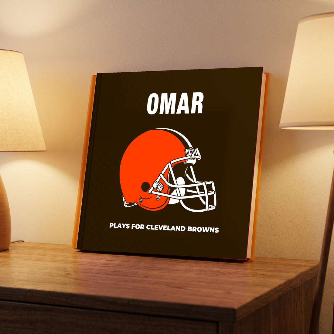 Cleveland Browns Personalised Storybook — Bedtime favourite