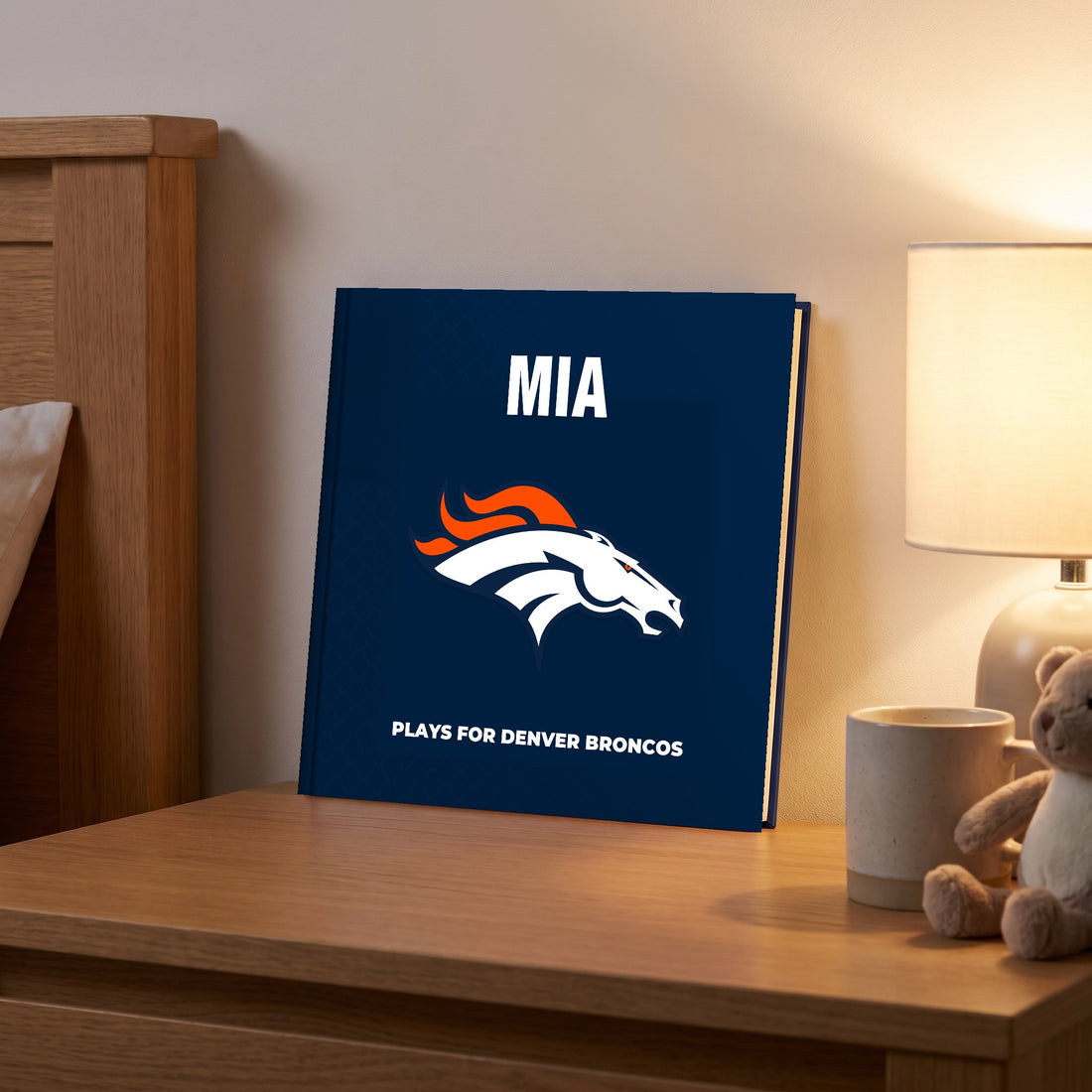 Denver Broncos Personalised Storybook — Bedtime favourite