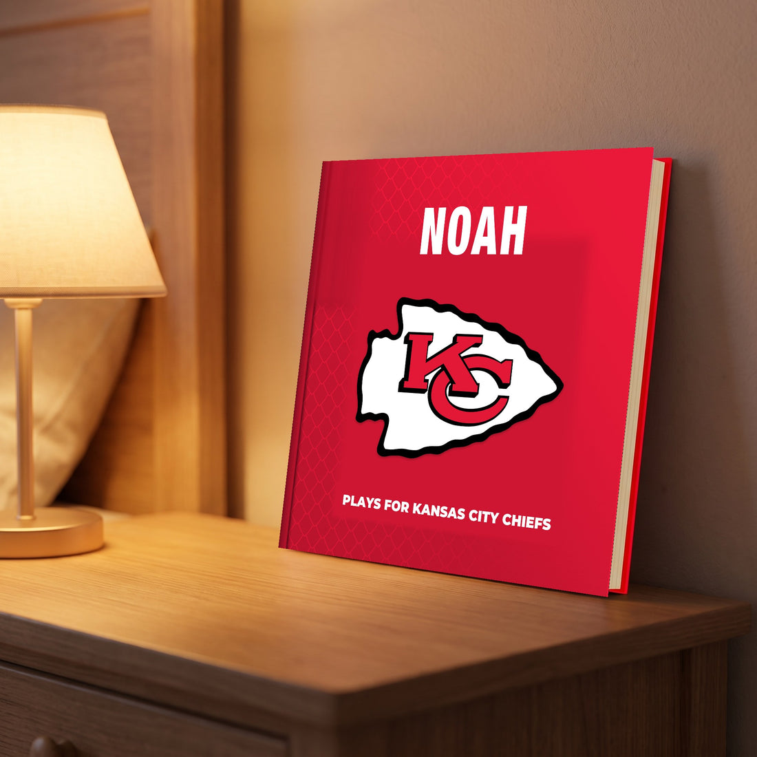 Kansas City Chiefs Personalised Storybook — Bedtime favourite