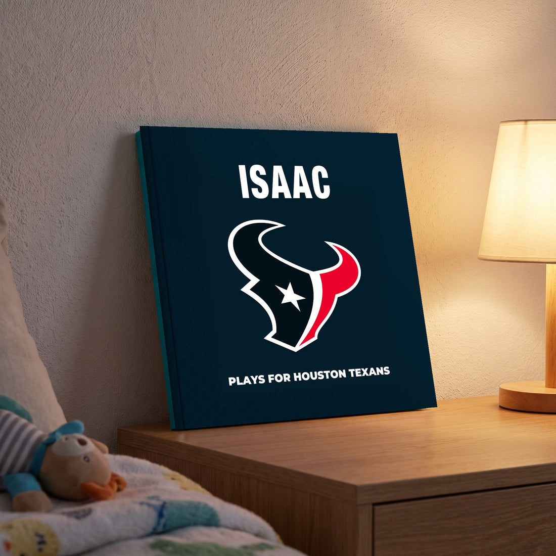 Houston Texans Personalised Storybook — Bedtime favourite