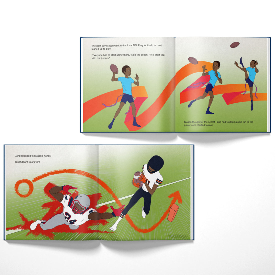 NFL Chicago Bears Personalised Storybook