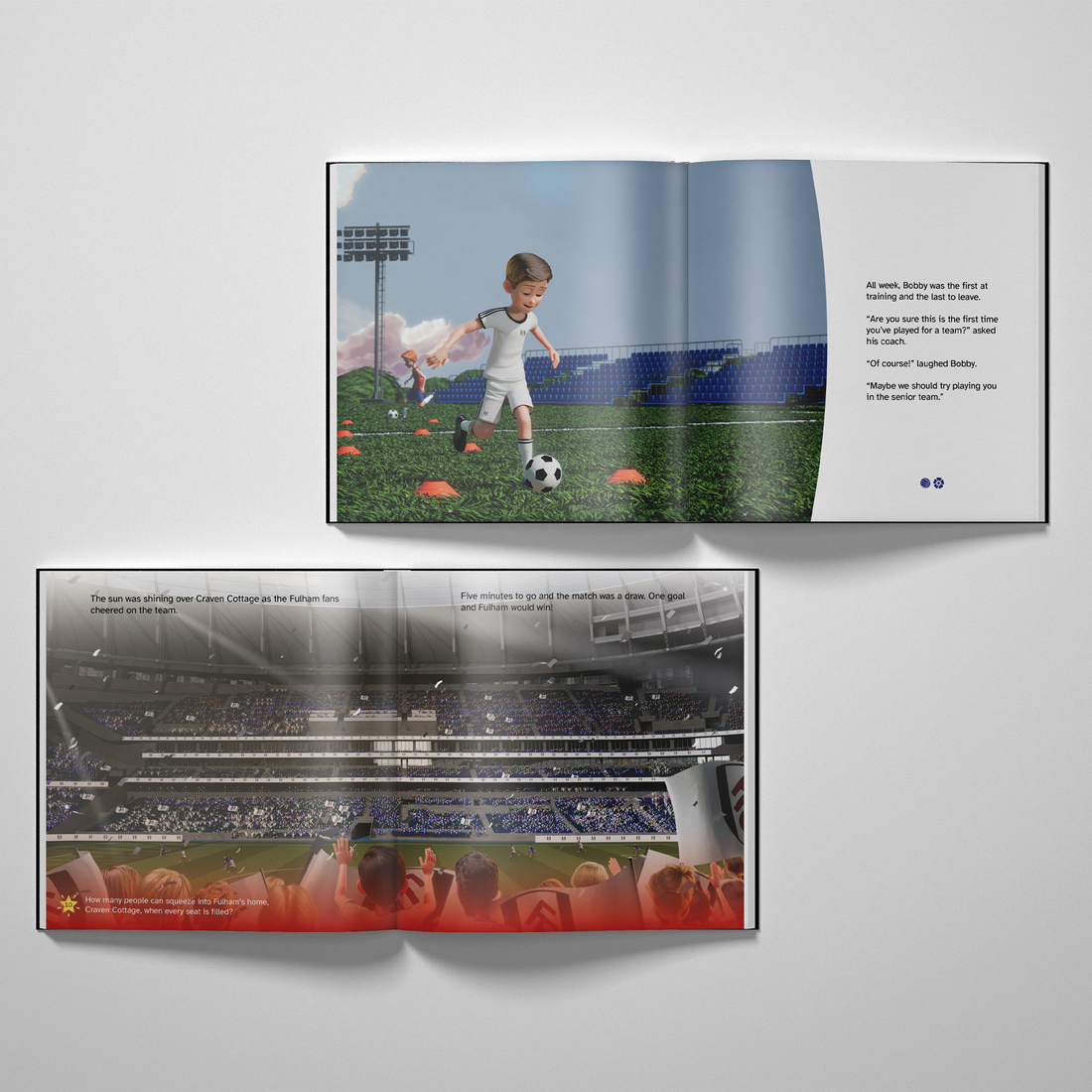 The Only Official Fulham FC Personalised Children’s Book