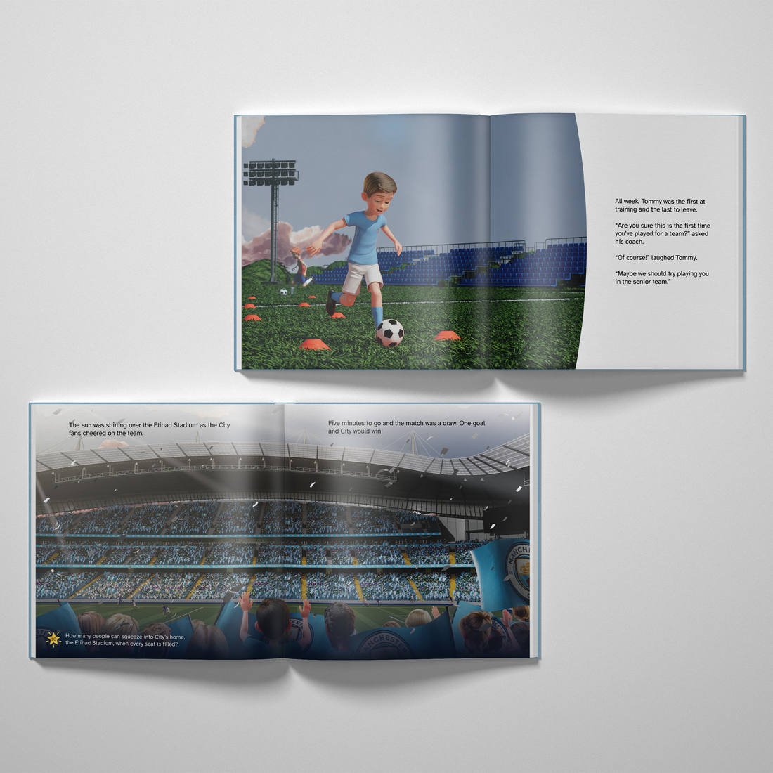 Manchester City FC Personalised Storybook