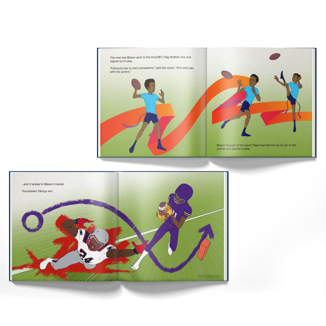 NFL Minnesota Vikings Personalised Storybook