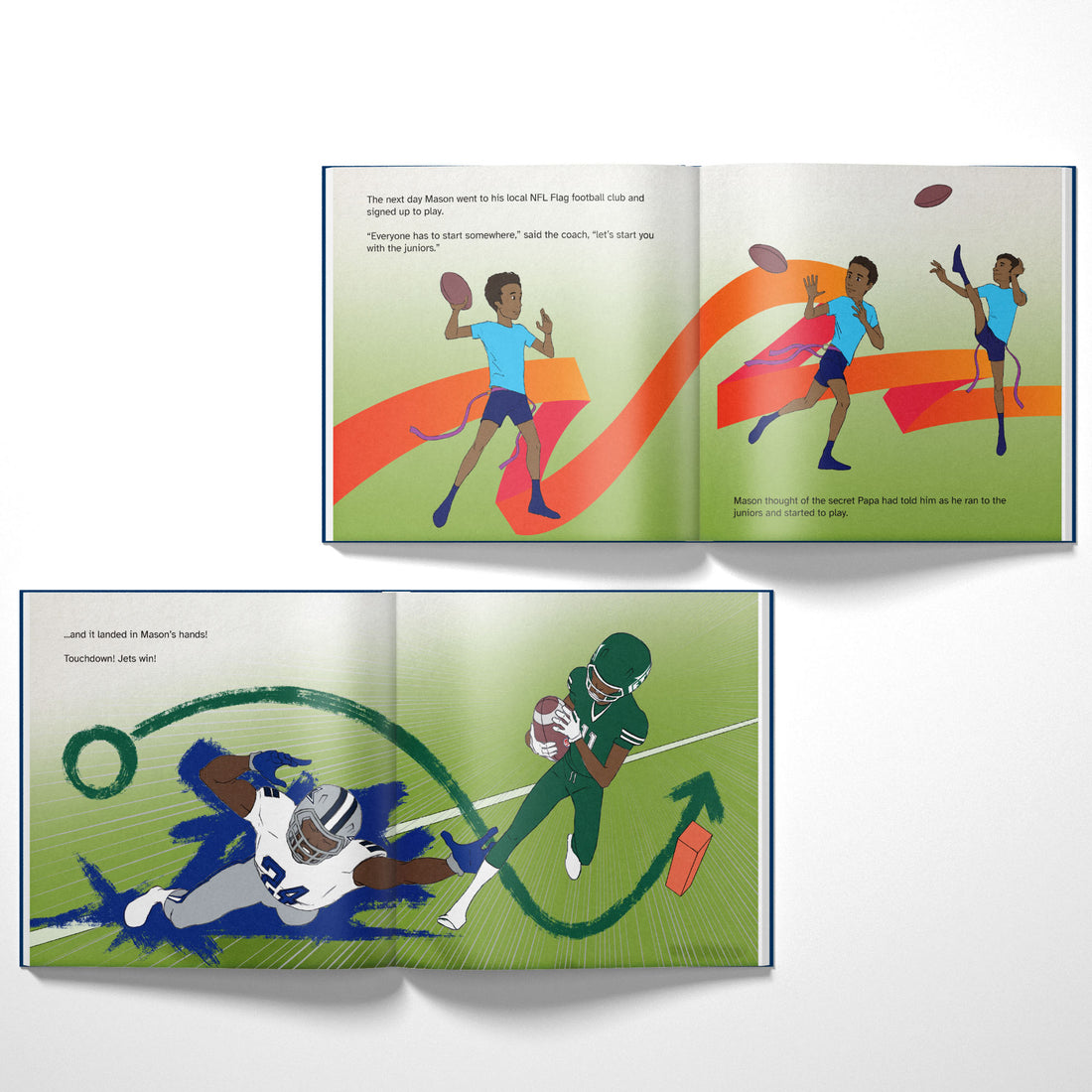 NFL New York Jets Personalised Storybook