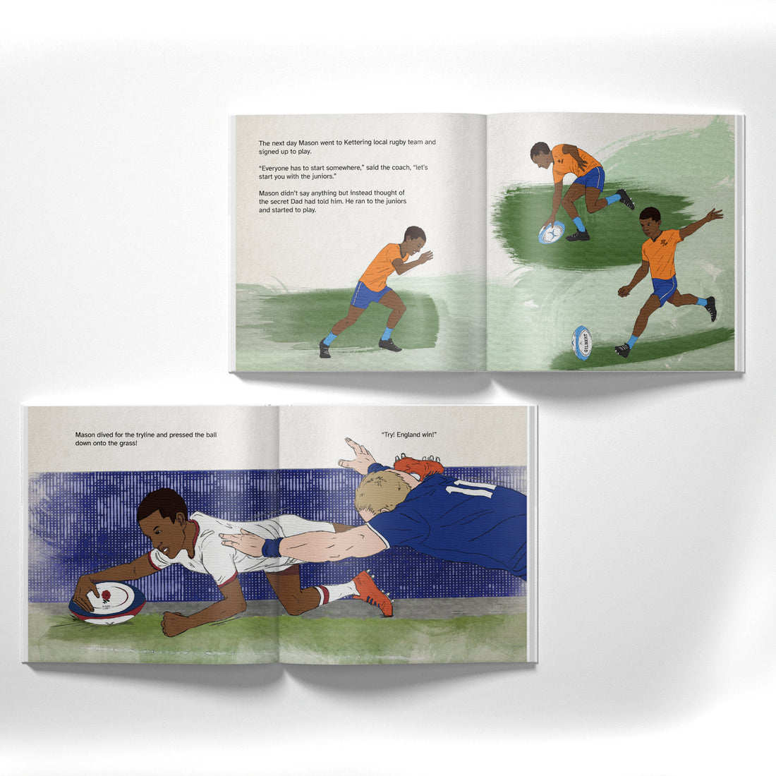 England Rugby Personalised Storybook